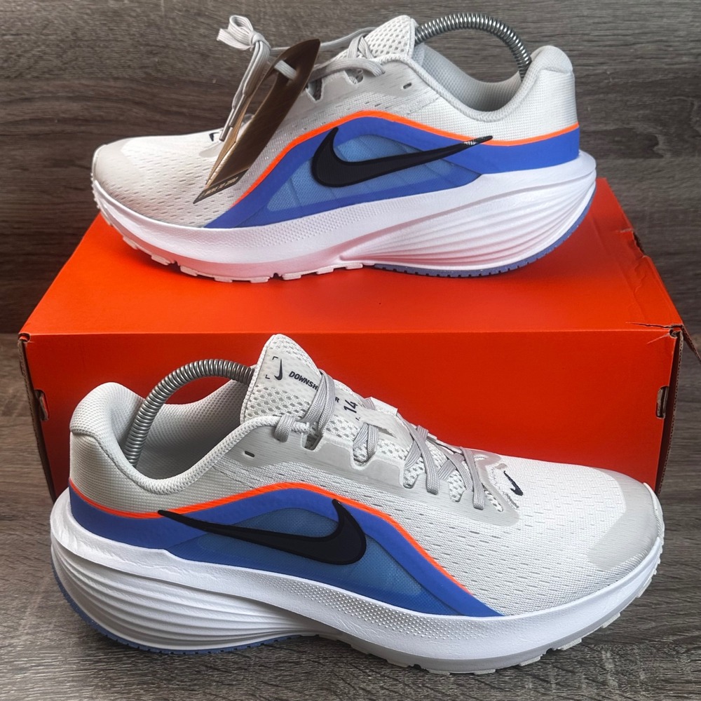Nike Downshifter 14 Running Shoes Mens 11 Platinum Tint Off Noir Sneakers NEW